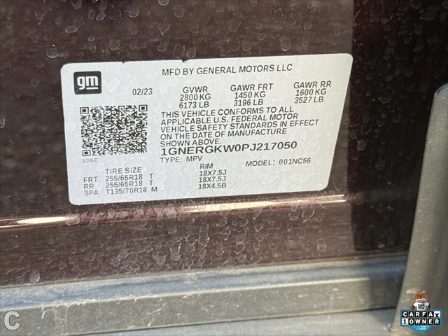 used 2023 Chevrolet Traverse car, priced at $29,347