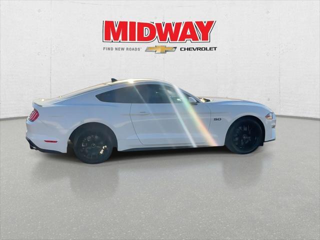 used 2021 Ford Mustang car, priced at $34,995