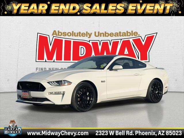 used 2021 Ford Mustang car, priced at $34,995