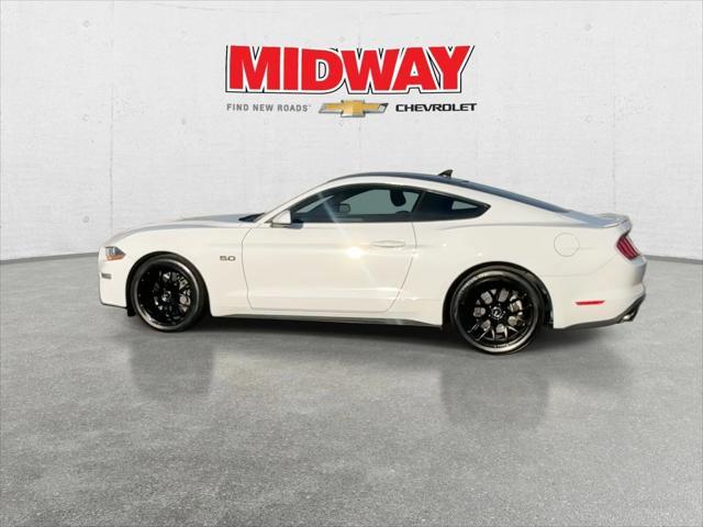 used 2021 Ford Mustang car, priced at $34,995