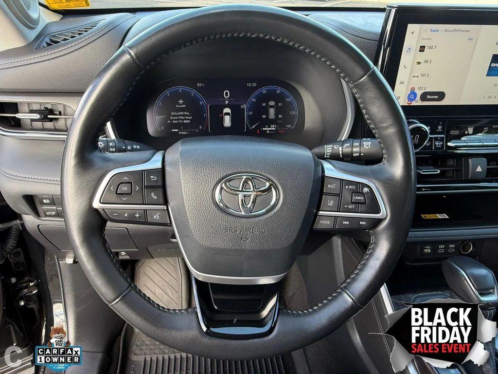 used 2023 Toyota Highlander car, priced at $25,588