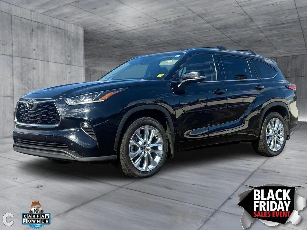 used 2023 Toyota Highlander car, priced at $25,588