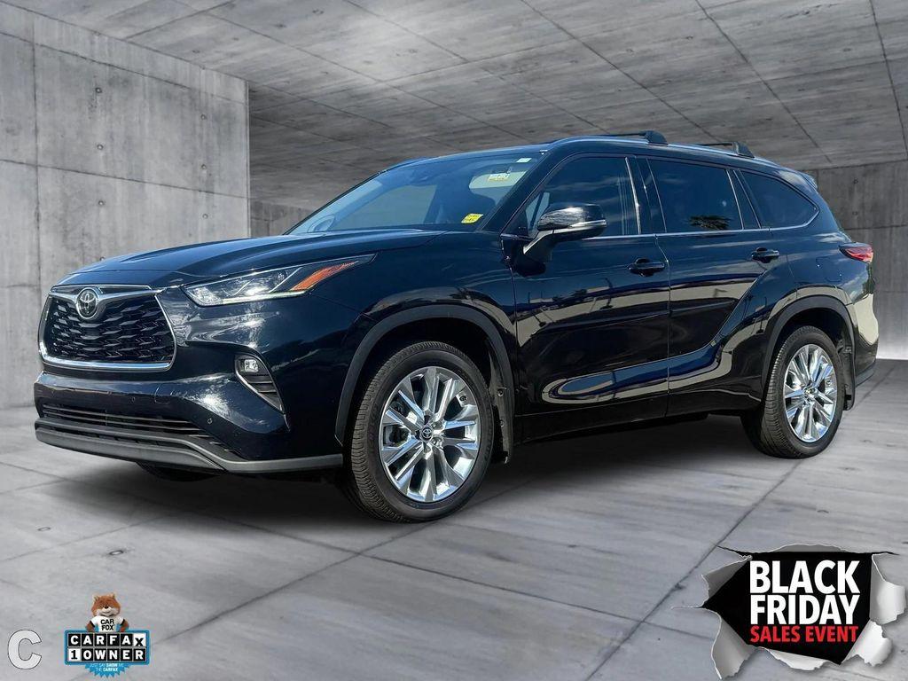 used 2023 Toyota Highlander car, priced at $25,588
