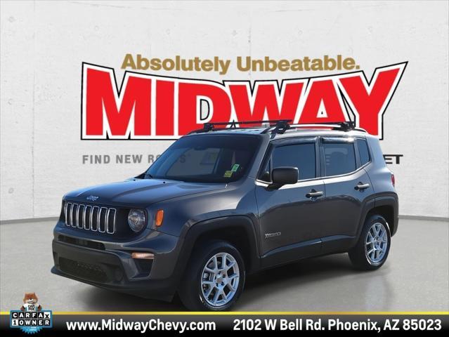 used 2021 Jeep Renegade car, priced at $14,700