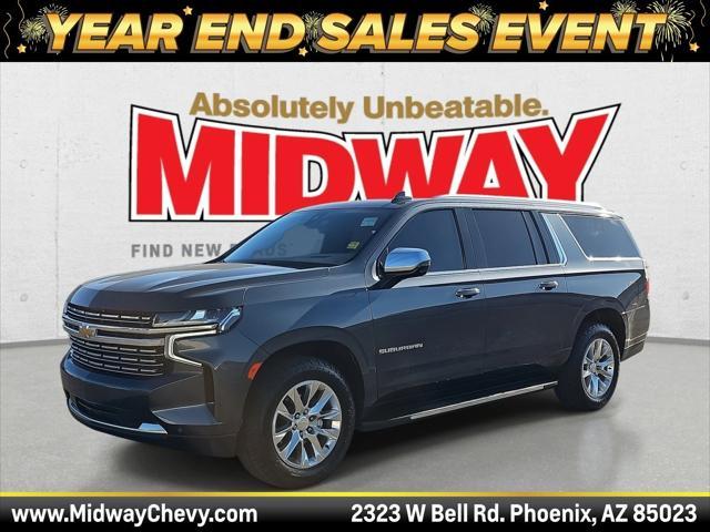 used 2021 Chevrolet Suburban car, priced at $43,995