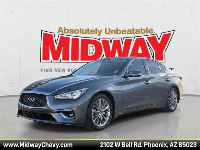 used 2021 INFINITI Q50 car, priced at $25,000