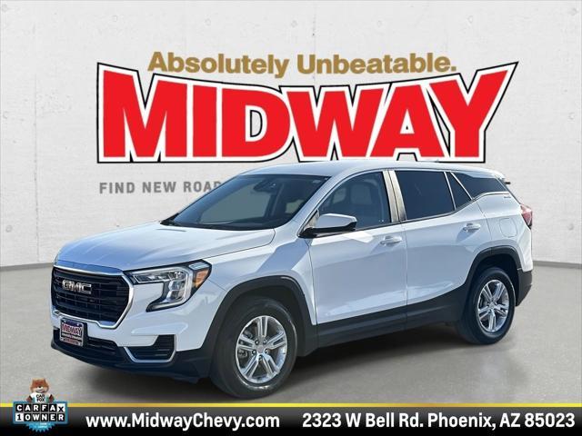 used 2022 GMC Terrain car, priced at $19,500