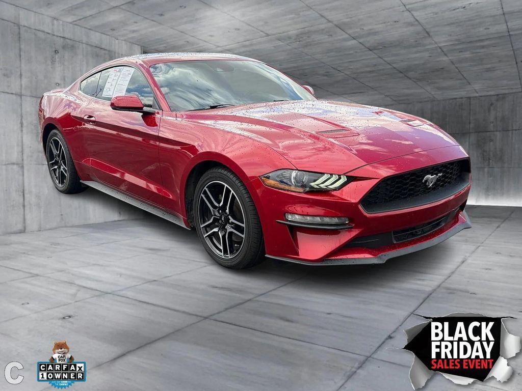 used 2022 Ford Mustang car, priced at $22,300