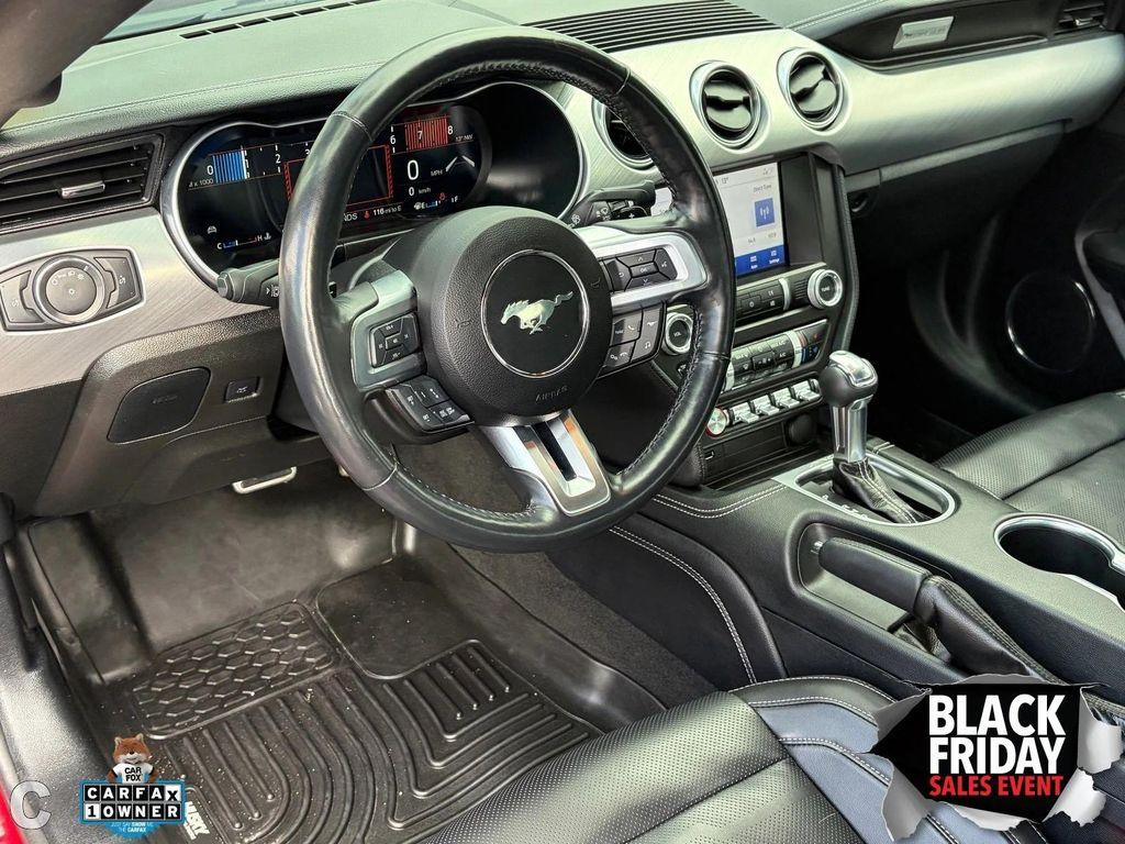 used 2022 Ford Mustang car, priced at $22,300