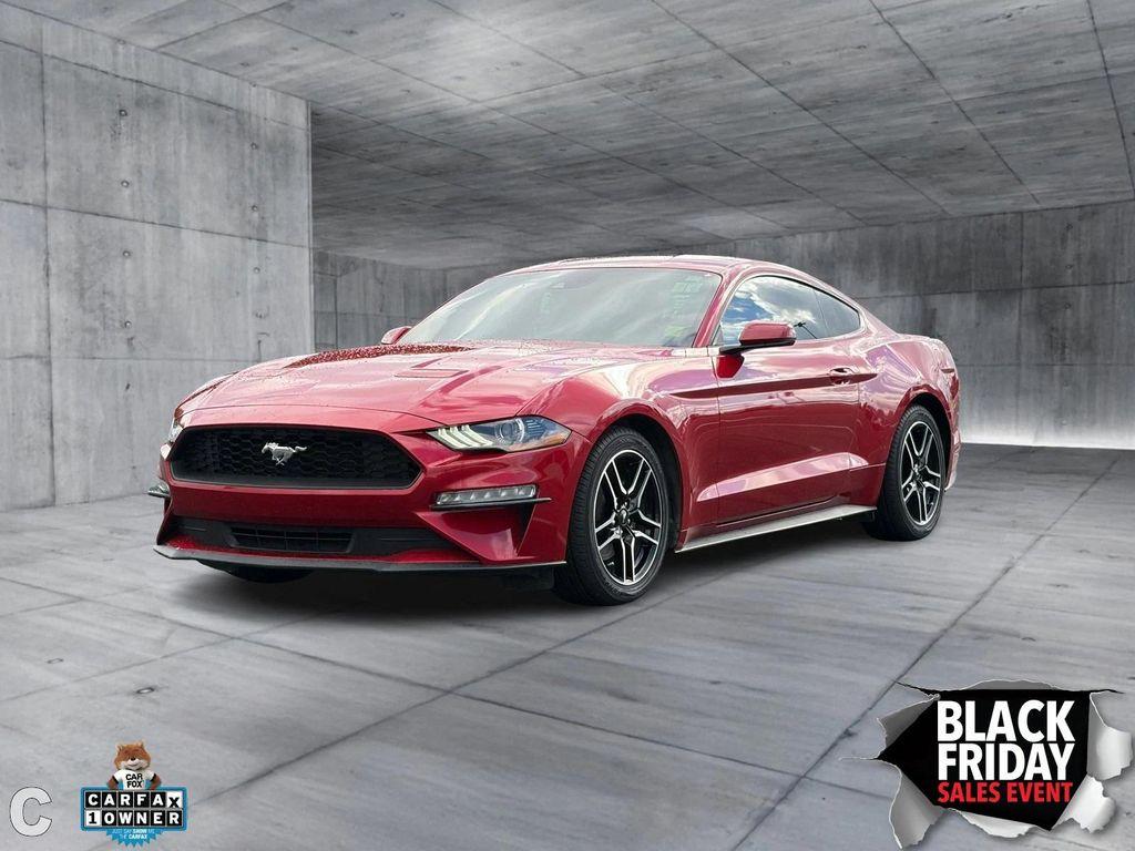 used 2022 Ford Mustang car, priced at $22,300