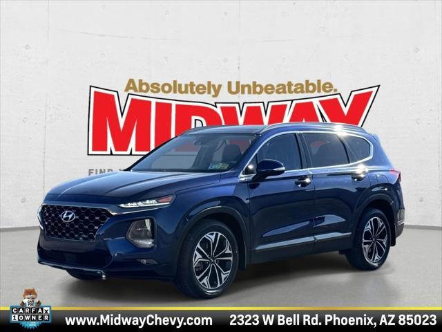 used 2020 Hyundai Santa Fe car, priced at $19,988