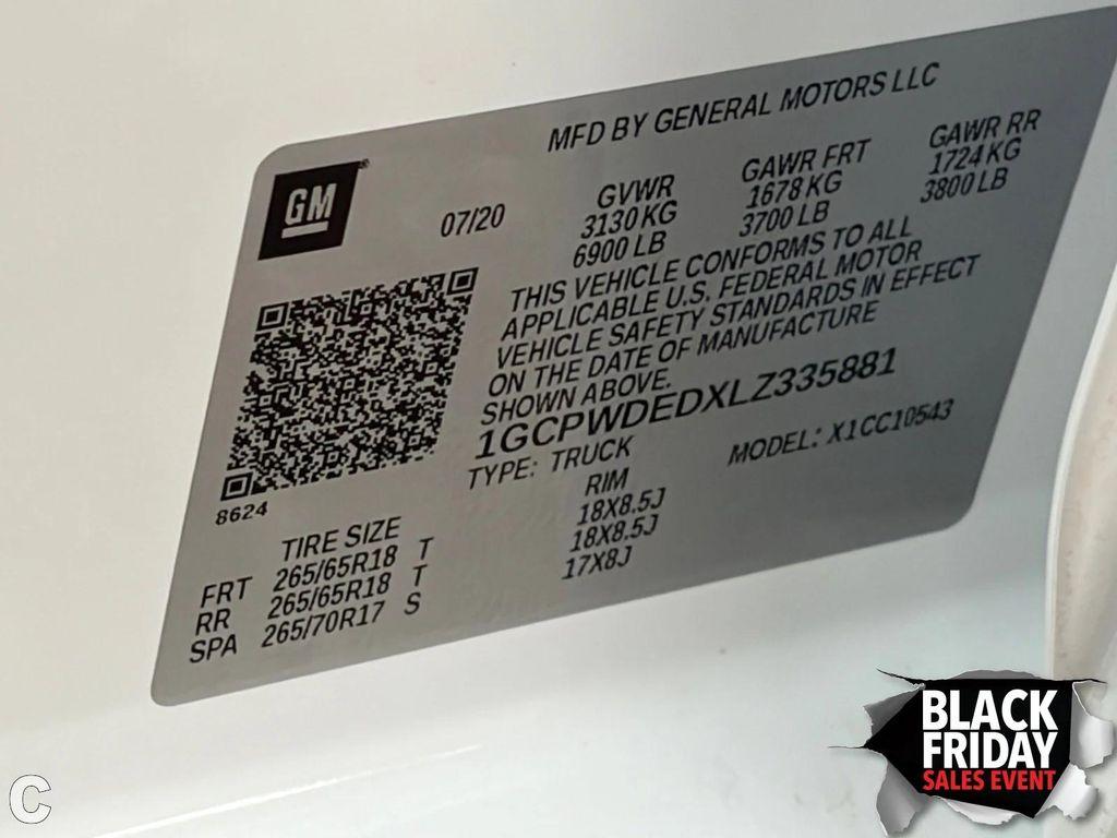 used 2020 Chevrolet Silverado 1500 car, priced at $34,988