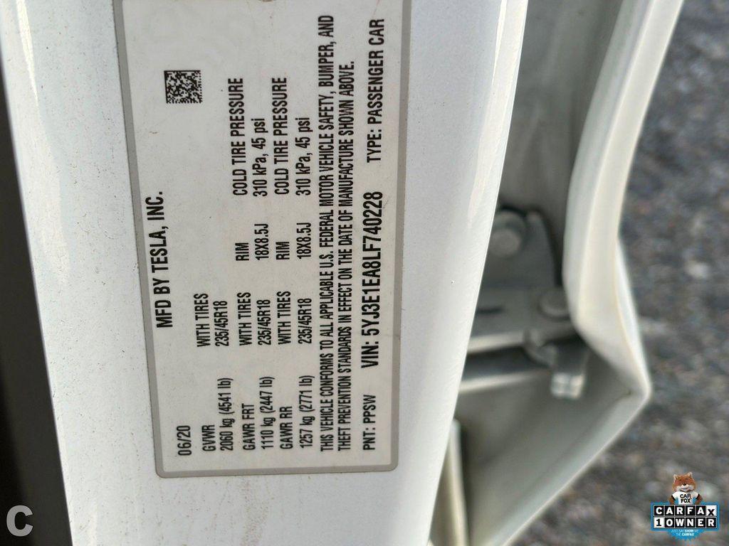 used 2020 Tesla Model 3 car, priced at $14,988