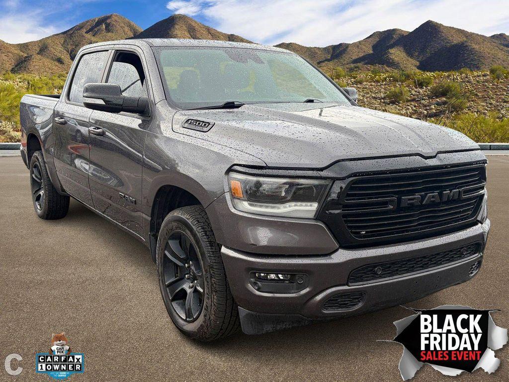 used 2021 Ram 1500 car, priced at $25,988