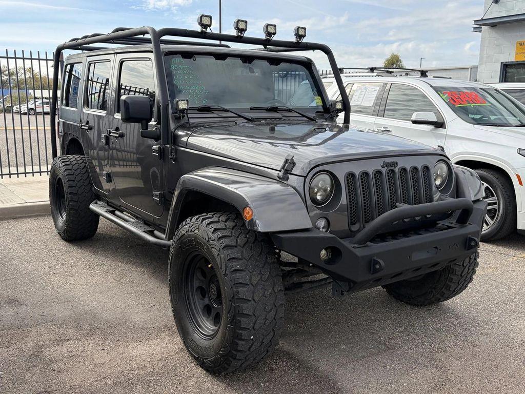 used 2016 Jeep Wrangler Unlimited car, priced at $19,055