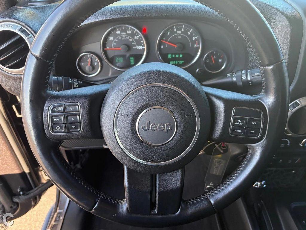 used 2016 Jeep Wrangler Unlimited car, priced at $13,588