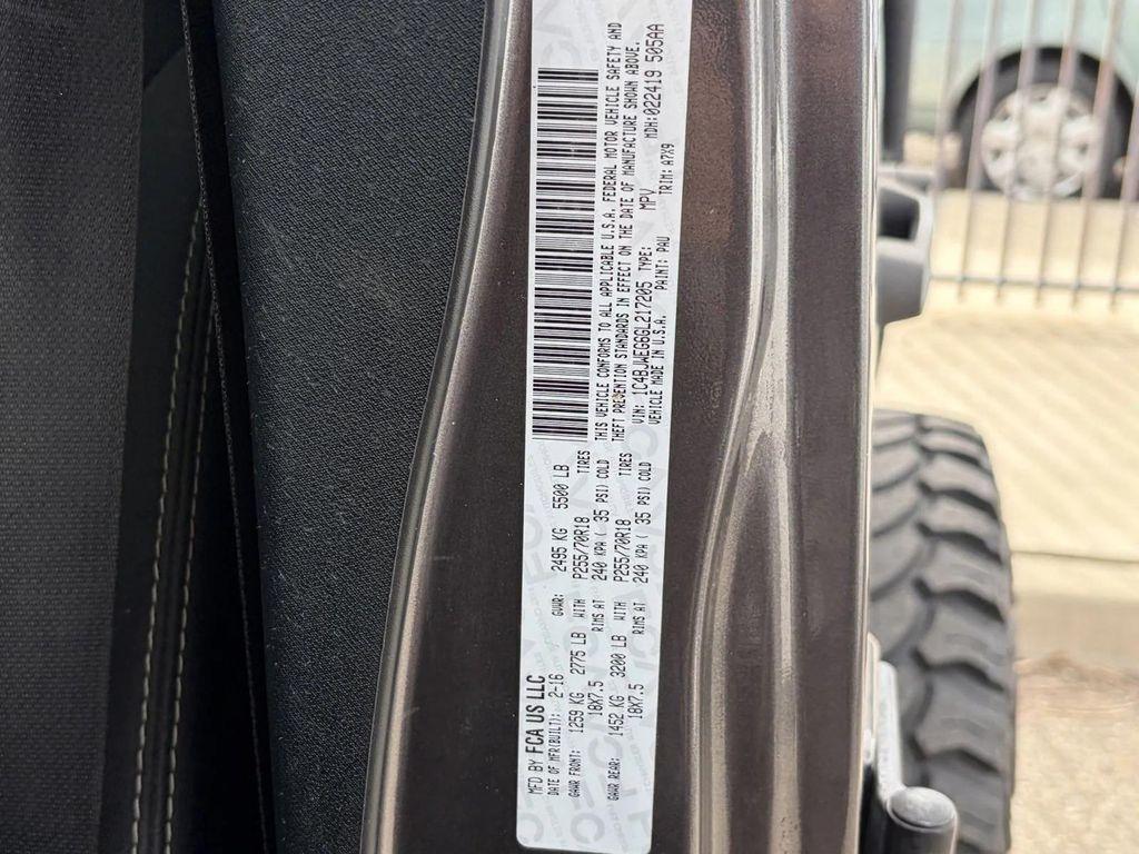 used 2016 Jeep Wrangler Unlimited car, priced at $19,055