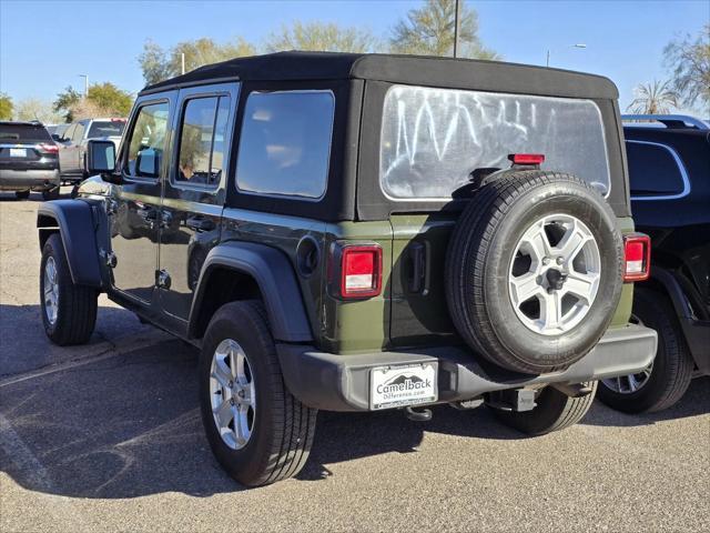 used 2021 Jeep Wrangler Unlimited car, priced at $27,000