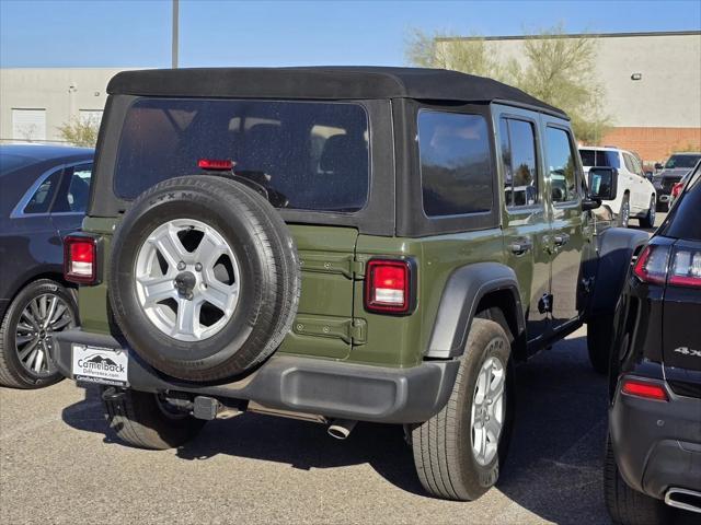 used 2021 Jeep Wrangler Unlimited car, priced at $27,000