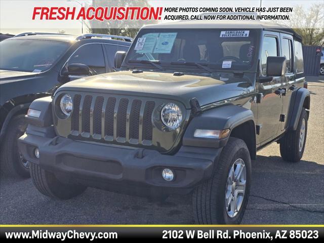 used 2021 Jeep Wrangler Unlimited car, priced at $27,000