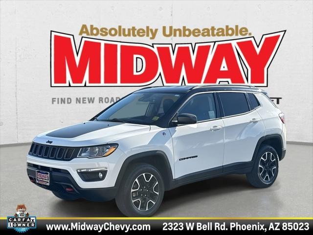 used 2021 Jeep Compass car, priced at $19,800