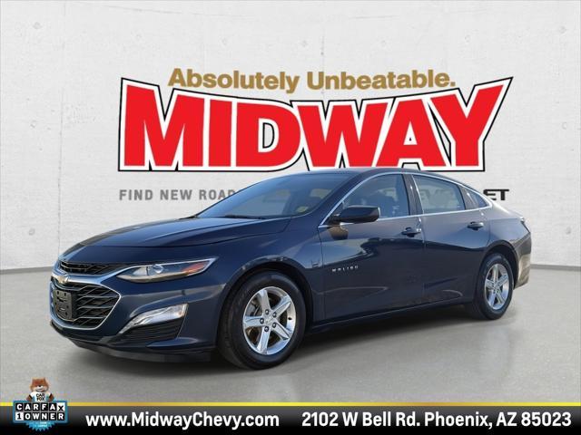 used 2022 Chevrolet Malibu car, priced at $15,500