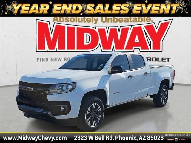 used 2021 Chevrolet Colorado car, priced at $30,788