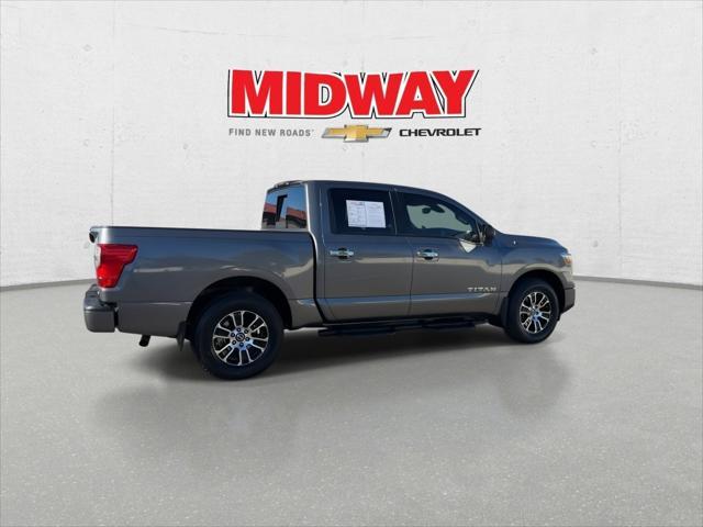 used 2021 Nissan Titan car, priced at $26,995