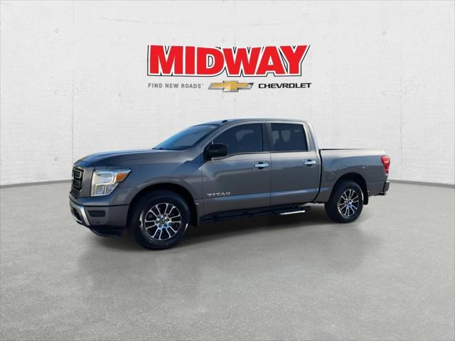 used 2021 Nissan Titan car, priced at $26,995