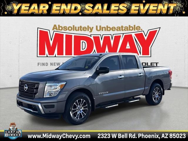 used 2021 Nissan Titan car, priced at $26,995