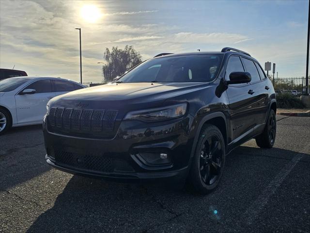 used 2021 Jeep Cherokee car, priced at $19,605