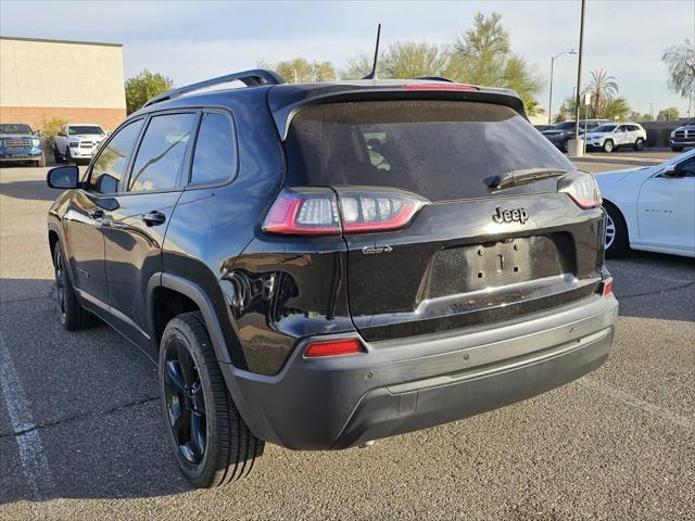 used 2021 Jeep Cherokee car, priced at $19,605