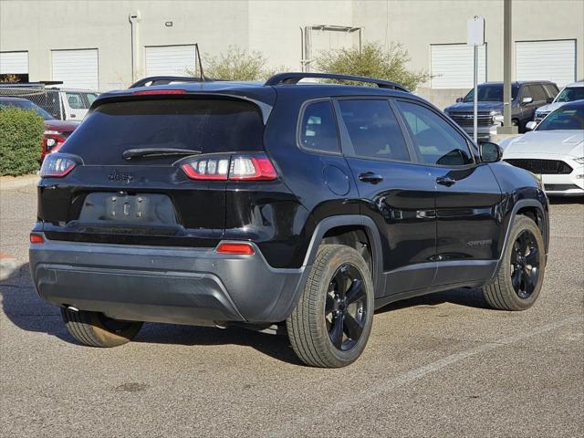 used 2021 Jeep Cherokee car, priced at $19,605