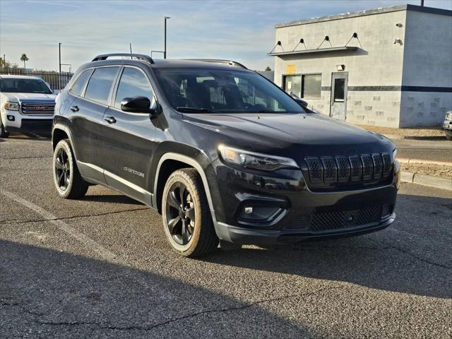 used 2021 Jeep Cherokee car, priced at $19,605