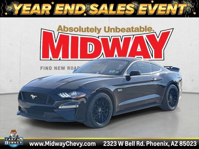 used 2022 Ford Mustang car, priced at $38,995