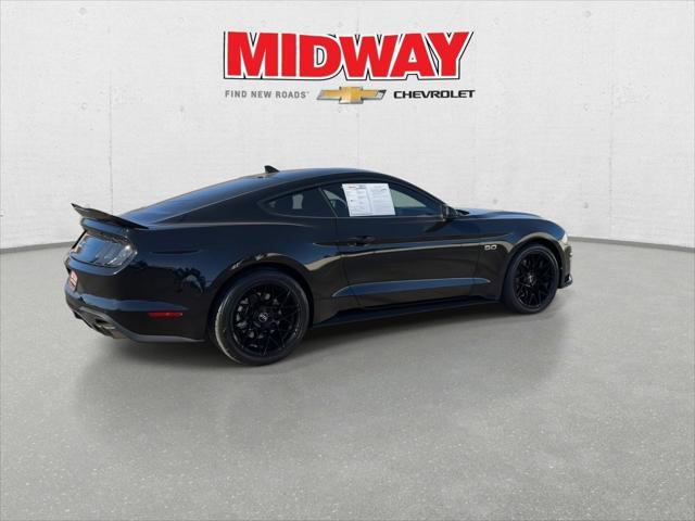 used 2022 Ford Mustang car, priced at $38,995