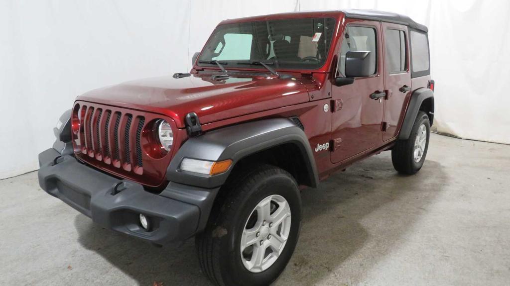 used 2021 Jeep Wrangler Unlimited car, priced at $34,988