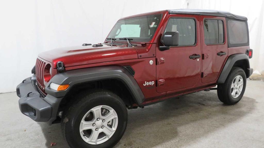 used 2021 Jeep Wrangler Unlimited car, priced at $34,988