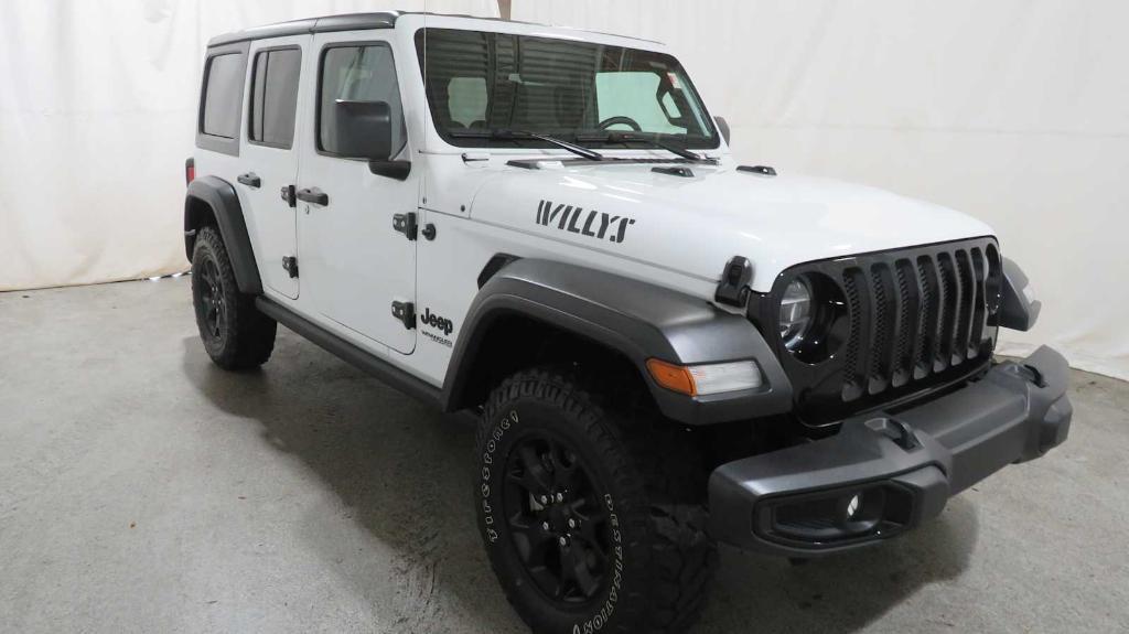 used 2021 Jeep Wrangler Unlimited car, priced at $32,923