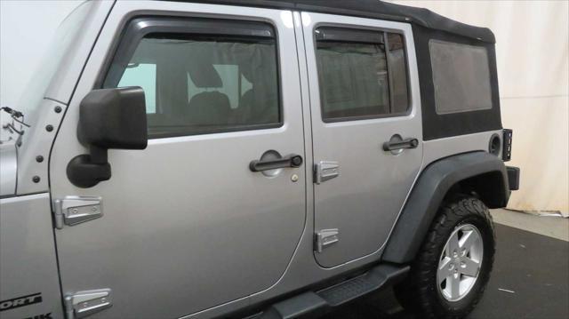 used 2018 Jeep Wrangler JK Unlimited car, priced at $26,805
