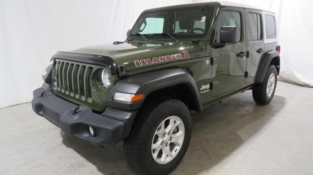 used 2021 Jeep Wrangler Unlimited car, priced at $38,455