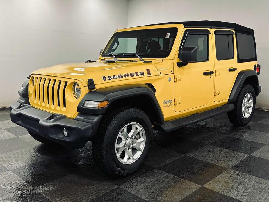 used 2021 Jeep Wrangler Unlimited car, priced at $35,737