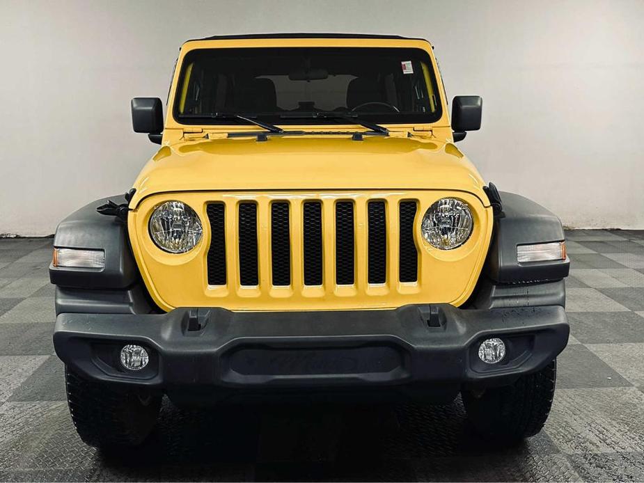 used 2021 Jeep Wrangler Unlimited car, priced at $35,737