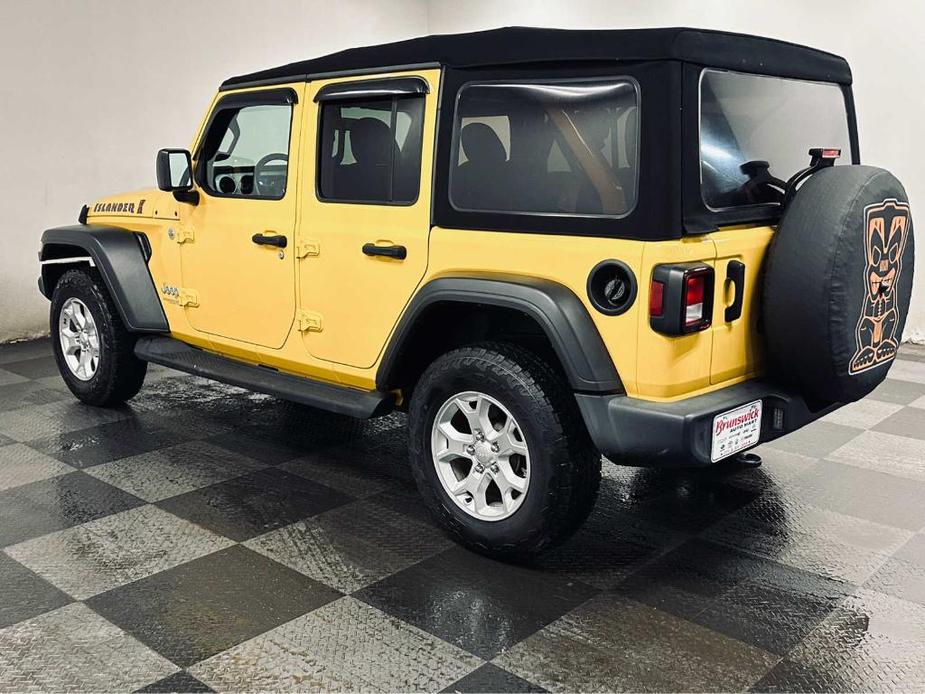 used 2021 Jeep Wrangler Unlimited car, priced at $35,737