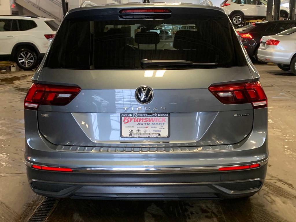 used 2022 Volkswagen Tiguan car, priced at $25,653