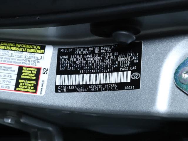 used 2022 Toyota Camry car, priced at $29,565