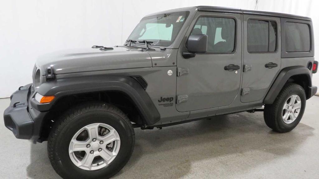 used 2021 Jeep Wrangler Unlimited car, priced at $33,992