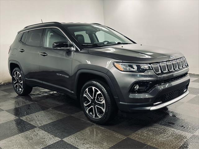 used 2022 Jeep Compass car, priced at $23,998