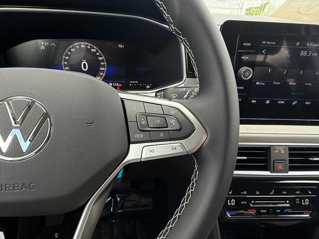 new 2025 Volkswagen Taos car, priced at $31,700