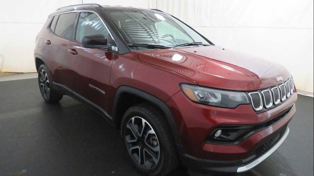 used 2022 Jeep Compass car, priced at $26,718
